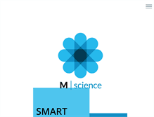 Tablet Screenshot of mscience.com